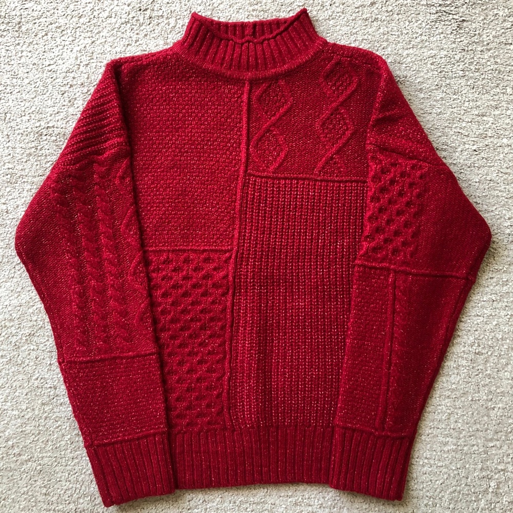 American Eagle Outfitters Mock neck sweater.